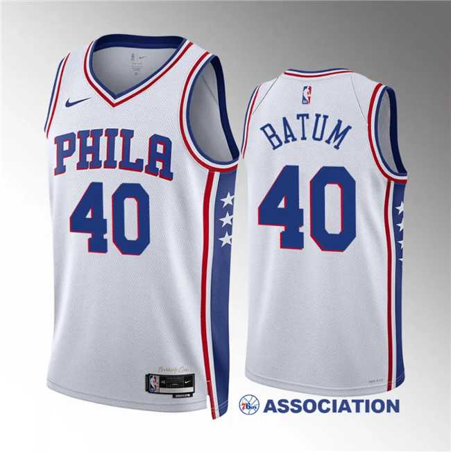 Men's Philadelphia 76ers #40 Nicolas Batum White Association Edition Stitched Jersey Dzhi,We sell and wholesale Men's Philadelphia 76ers #40 Nicolas Batum White Association Edition Stitched Jersey Dzhi on line form chian!